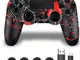 Zcity Controller PS4, PS4 Controller Wireless, Controller di Gioco Compatibile con la Cons...