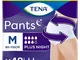 Tena Pants Plus Night, Taglia Media (M), Pacco Scorta Mensile - Mutandine Assorbenti, Elas...