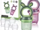 ANGELBLISS Ciuccio per Alimenti/Frutta per Bambini, ciuccio frutta neonati/Senza BPA, Gioc...