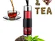 relaxdays 10023919 Bottiglia con Infusore, Acqua, tè, Smoothies, Water Infuser Portatile,...