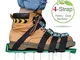 SENCILLON prato scarpe 4 Heavy Duty cinghie regolabili con fibbie metalliche per aeratore...