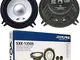 1 Kit a 2 vie compatibile con ALPINE SXE-1350S da 13,00 cm 130 mm 5" altoparlanti diffusor...