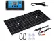 SODIAL(R) - Kit di caricabatterie per batteria a pannello solare flessibile, 100 W, 18 V,...