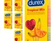 Durex Tropical Mix Profilattici | 6 confezioni da 6 Pezzi