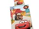 Herding Disney Cars 3 Set di Biancheria da Letto, Flannel, Multicolore, 100 x 135 cm, 40 x...