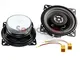 Sound-Way Kit Installazione Altoparlanti 2 Vie Casse Autoradio 10 cm 100 Watts Compatibile...