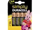 Duracell DUR002241 batteria per uso domestico Single-use battery AA Alcalino