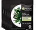 Garnier Maschera in Tessuto Skin Active Pure Charcoal, Formula Arricchita con Carbone Vege...