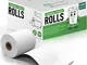 50 Rotoli POS - Rotoli di Carta Termica - 57x40x12mm LUNGHEZZA XL 15M - Bobina termici per...