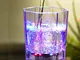 Bicchiere da cocktail 177 ml in plastica luminosa a LED multicolore a batterie. MWS