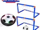 Shayson Hover Soccer Ball, Pallone da Calcio Air Power con luci a LED, Giocattoli per Bamb...