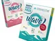 Wave Washing Family Box - Il Detersivo in Fogli - 100% PLASTIC FREE - 64 lavaggi - Made in...