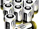 keenstone CR123A 3V 1600mAh Batterie Monouso 12PCS CR123A Batteria per Torcia, Fotocamera...