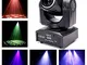 UKing Cabeza Móvil LED, 60W Kaleidoscope efectos de luz DMX512 DJ Disco luces con anillo d...