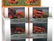 New Ray Trattori Kubota Assortiti Scala 1/64 Modellismo Mezzi Agricoli, Multicolore, 00935...