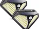 Cocoda 102 LED Luce Solare LED Esterno, Lampada con Sensore di Movimento 3 modalità di Ill...