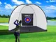 HWLY Golf Frapper Net Driving Range Golf Practice - Rete per Backyard Swing Frapper Chippi...