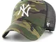 47 Brand cap with a Visor, Green, One Size Men's