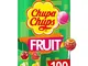 Chupa Chups Frutta Lecca-Lecca Lollipop, Dolciumi, Caramelle, 100 Pezzi, 1200g