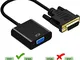 Friencity DVI attivo a VGA Converter, maschio a femmina M / F DVI-D Link 24 + 1 a VGA Cavo...