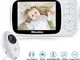 Baby Monitor, Mksutary Baby monitor video,3,5 Inch HD LCD Babyphone, Baby monitor with cam...