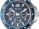 Nautica Orologio Analogico Quarz Uomo con Cinturino in Acciaio Inox NAPP25006