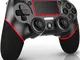 QULLOO Controller per Ps4, Joystick Gamepad Wireless per Ps4,con Doppia Vibrazione / 6-Ass...