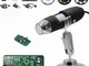 XYNB HD 2.0MP 1000X 3 in 1 USB Android Microscopio Type-C Microscopio Digitale Stereo elet...