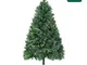 SALCAR Albero di Natale 150 cm, artificialmente con 408 Punte, ignifugo, Abete, Costruzion...