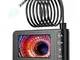 SKYBASIC Endoscopio Industriale, 1080P HD Telecamera Ispezione 4.3 Pollici LCD Schermo LCD...