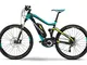 Bicicletta Haibike XDURO Fullseven RC 27,5” 400 Wh 10-G SLX 15 HB BPI, nero/turchese/giall...