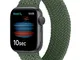 WNIPH Cinturino Elastico Intrecciato compatibile con Apple Watch 42mm 44mm, Cinturino Rica...