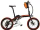 LANKELEISI QF600 48V 12Ah Grande Potente Portatile 20 Pollici Pieghevole E Bici, Telaio in...