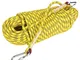 30m Corda di Fuga di Arrampicata su Roccia, Corda Rampicante con Diametro di 12 mm per Arr...