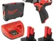 Trapano Avvitatore A Percussione Milwaukee M12 Cpd-602x 12 V 6.0 Ah