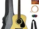 Yamaha chitarra acustica dreadnought Bundles Bundle w/ Gig Bag