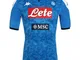 ssc napoli, Maglia Gara Home 2019/2020 Uomo, Blu, M