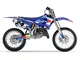 BLU BULL MX MOTOCROSS DECAL KIT DECALCOMANIE PER YAMAHA YZ 125 250 2006-2012