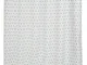 Amazon Basics - Tenda da doccia in tessuto con motivo stampato ad quadretti, 180 x 200 cm,...