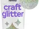 Hemway Craft glitter 100g ultrafine 1/325,1 cm".008 0.2 mm, GOLD SILVER HOLOGRAPHIC, Ultra...