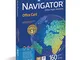 Navigator Office Card Carta Premium per ufficio, Formato A4, 160 gr, 1 Risma da 250 Fogli