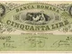 Cartamoneta.com 50 Lire Regno d'Italia Banca Romana CREAZIONE 1880 CREAZIONE 1890 SPL