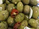Olive verdi schiacciate 500 gr. siciliane "Nocellara dell'Etna" in Olio E.V.O.