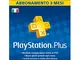 PlayStation Plus Card Hang Abbonamento 3 Mesi