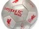Liverpool FC Silver Signature - Pallone da calcio, misura 5 -  Argento -  taglia unica
