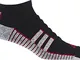 adidas Tour 360 Ankle Sock Calzini alla Caviglia, Nero (Nero/Rojo Dt4918), Unica (Taglia P...