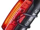 GuardG3X Luce Posteriore USB Ricaricabile per Bicicletta by Apace, 6 Potenti Regolazioni,...