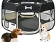 MC Star Oxford Pieghevole Box per Cani Impermeabile Grande Recinto per Animali, Cuccioli,...