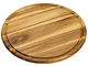 KESPER 28444 Set di 1 piatti per carne in legno di acacia, Ø 30 cm, certificati FSC, adatt...