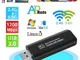 Adattatori WiFi Scheda di Rete Wireless USB 3.0 WiFi Dongle 1200Mbps Dual Band 2.4GHz/5.8G...